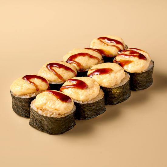 Ролл Том Ям с курицей запеченный