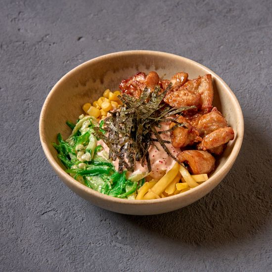 Поке с курицей