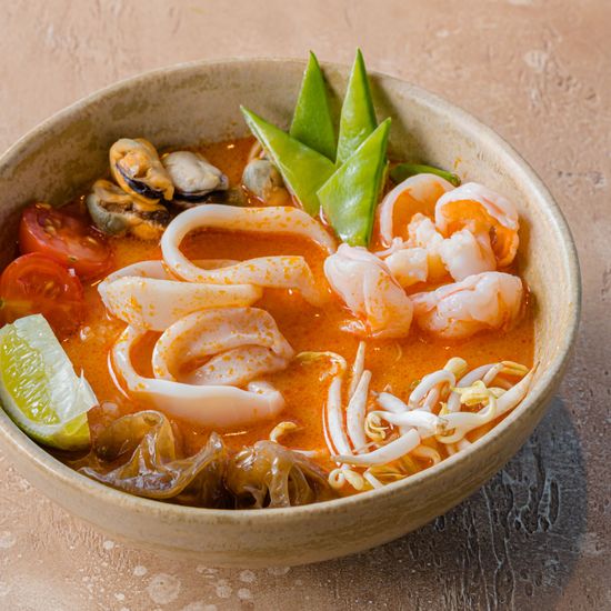 Том Ям с морепродуктами