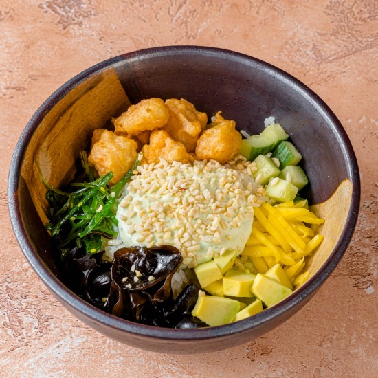 Креветки в темпуре