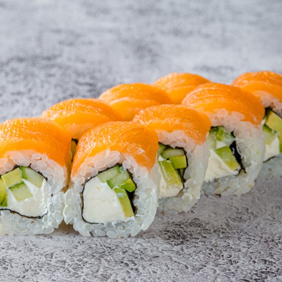 Филадельфия с лососем