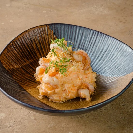 Японский картофельный с креветками