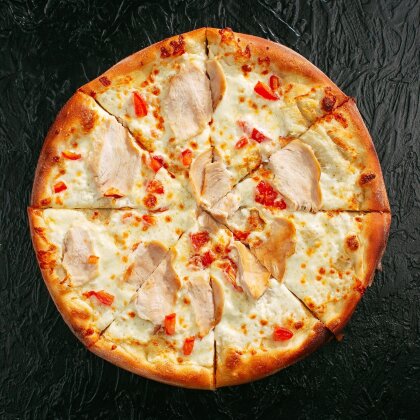 Пицца "Сырный цыплёнок"