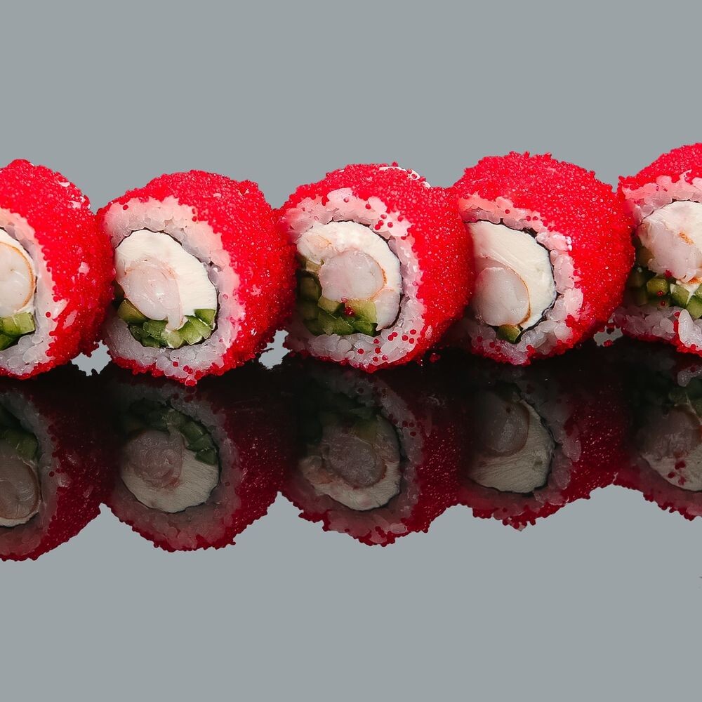 Ролл "Калифорния с креветкой"