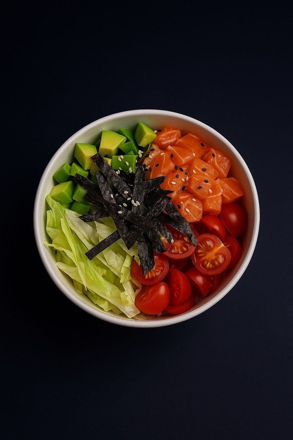 Поке с лососем