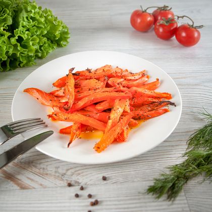Морковь запеченная 200г
