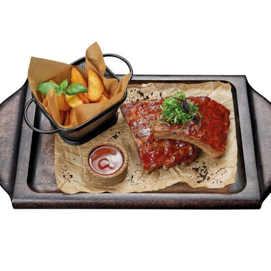 Ребра свиные  запеченые