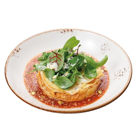 Лазанья с индейкой в том соусе