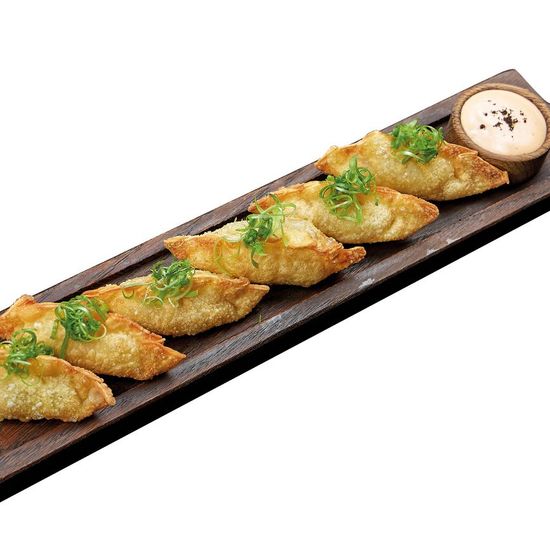 Китайские пельмени фри со свининой