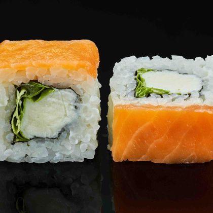 Филадельфия Хайп с листом салата