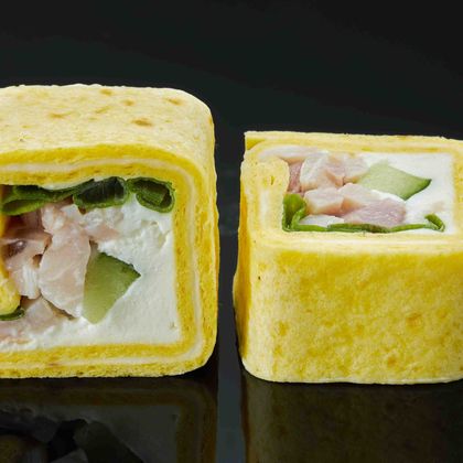 Тортильяс с беконом