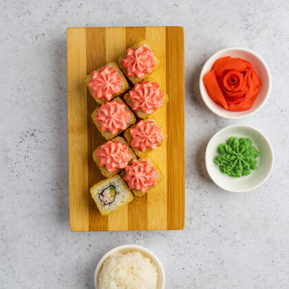 Лава авокадо темпура