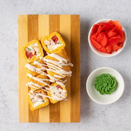 Тортильяс цезарь темпура