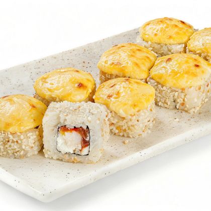 Сырный с курицей запеченный