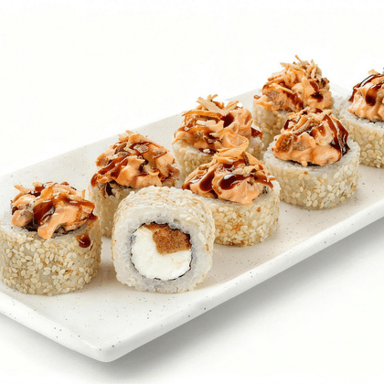 Угорь в карамельном луке