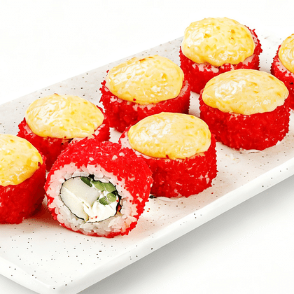 Запеченный с кальмаром