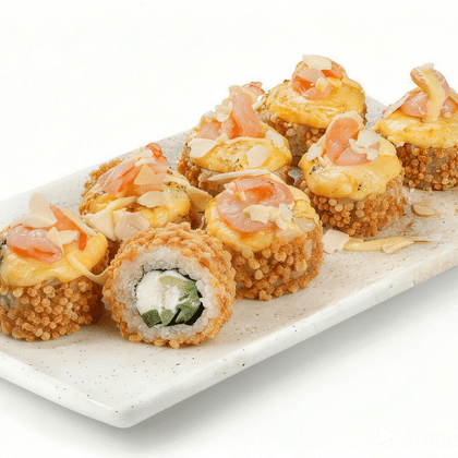 Креветка в соусе дор блю