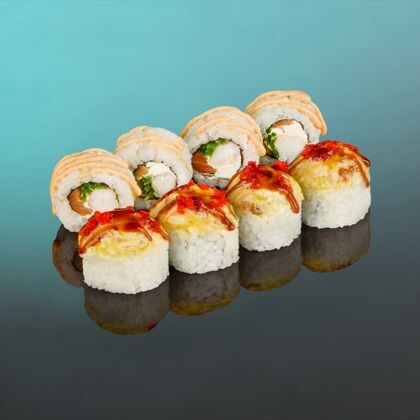 Ролл Якимаки с угрем