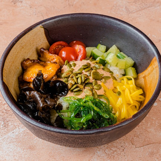 Поке с курицей