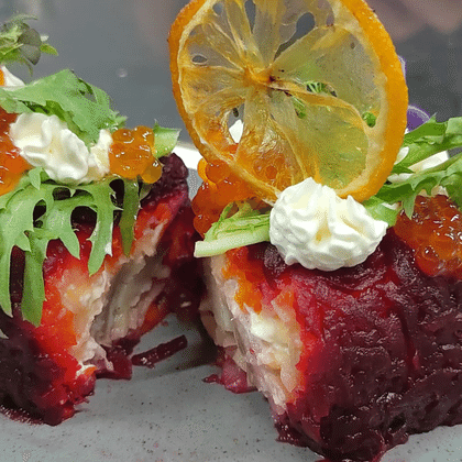 БАНКЕТ - Рулет Сельдь по шубой