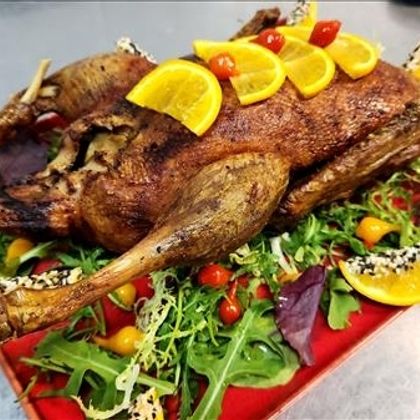 БАНКЕТ - Утка с пряными яблоками