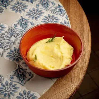 Пюре с трюфельным маслом