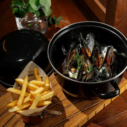 Мидии Чеснок-сливки 0,5кг