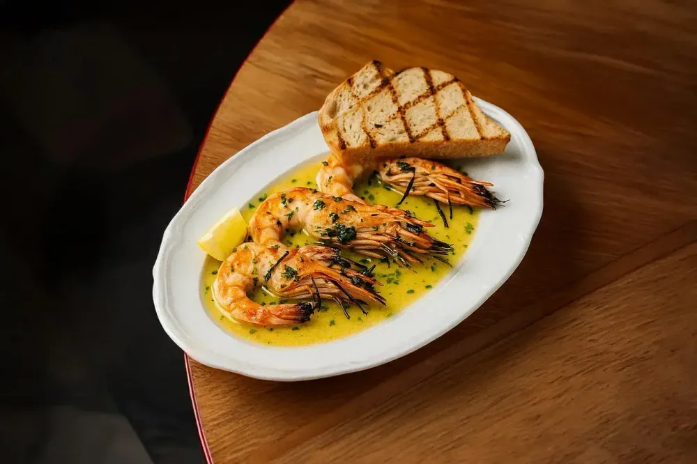 Тигровые креветки по-римски