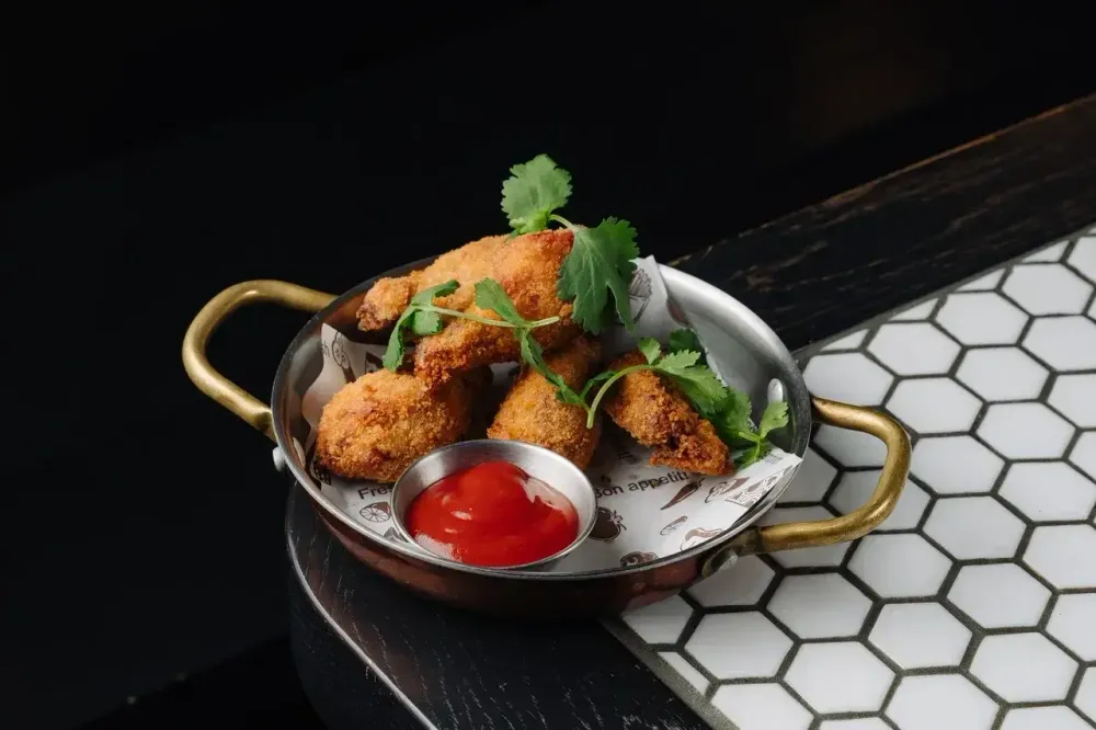 Хрустящие куриные крылья