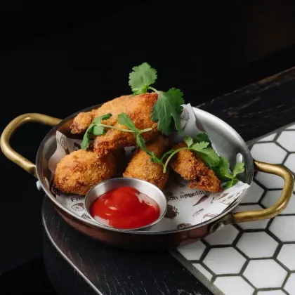 Хрустящие куриные крылья