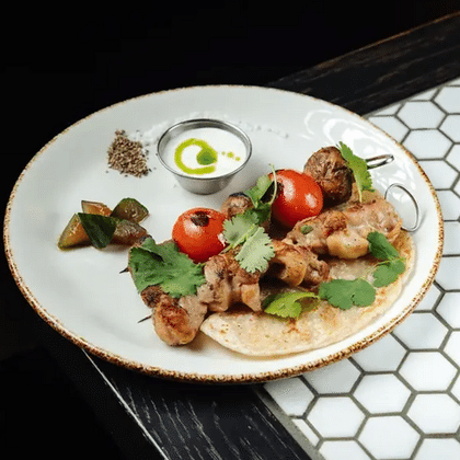 Шашлык из куриного бедра