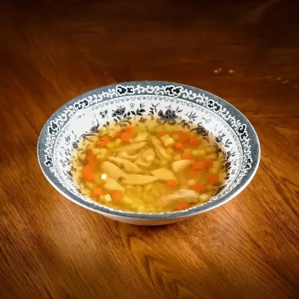 Детский суп куриный