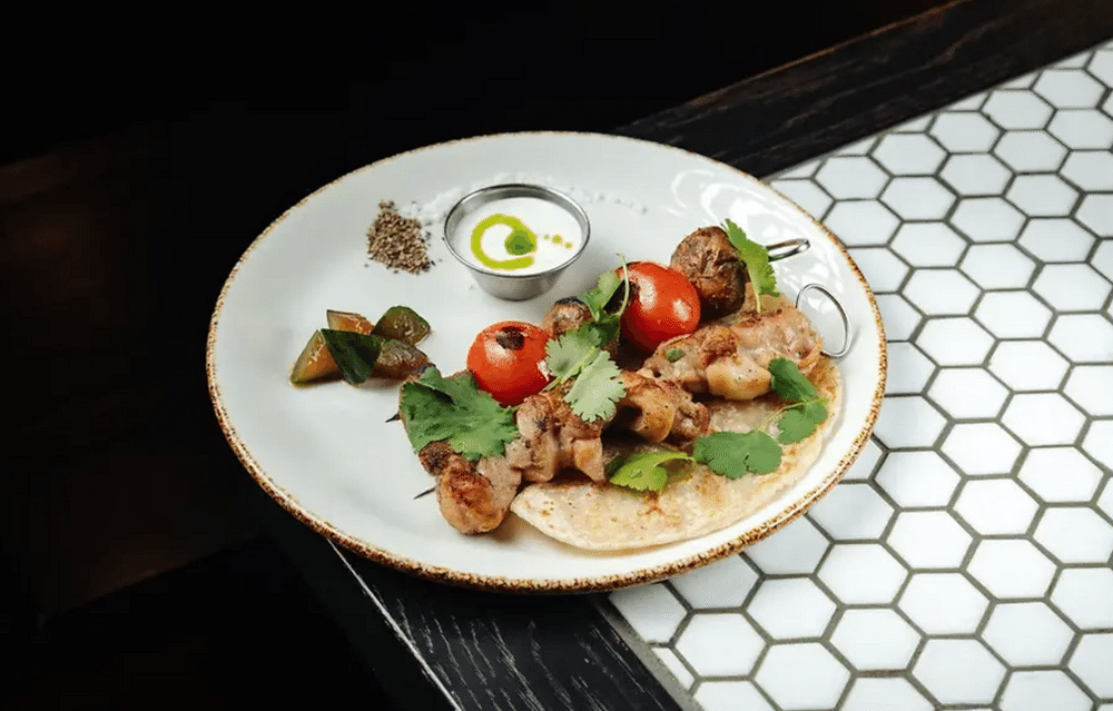 Шашлык из куриного бедра