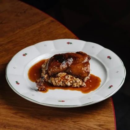 Утиная ножка с киноа