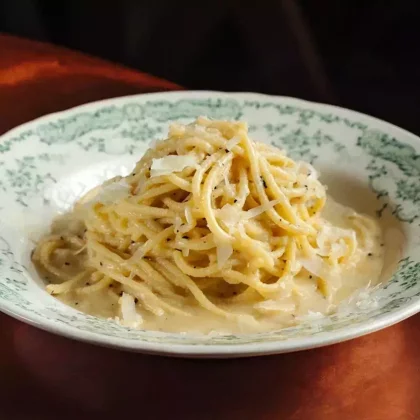 Спагетти "Качо-э-пепе"