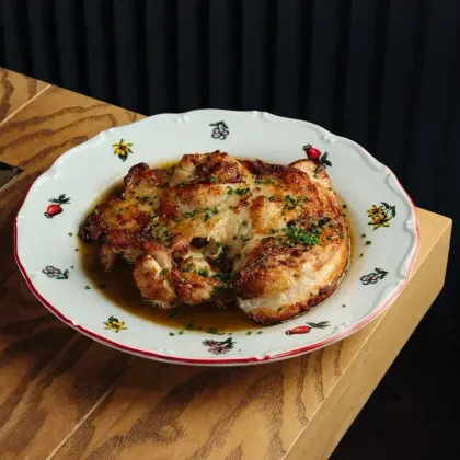 Цыплёнок с трюфельным соусом