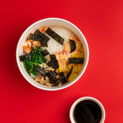 Эби Дайкон Боул с соусом Бэнг-Бэнг