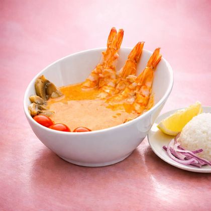 Том Ям с креветками