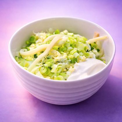 Салат "Нежный с кальмарами"