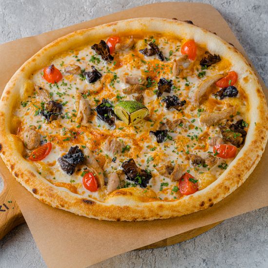 Пицца Том-ям с курицей Большая