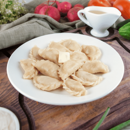 ВАРЕНИКИ с картошкой и грибами