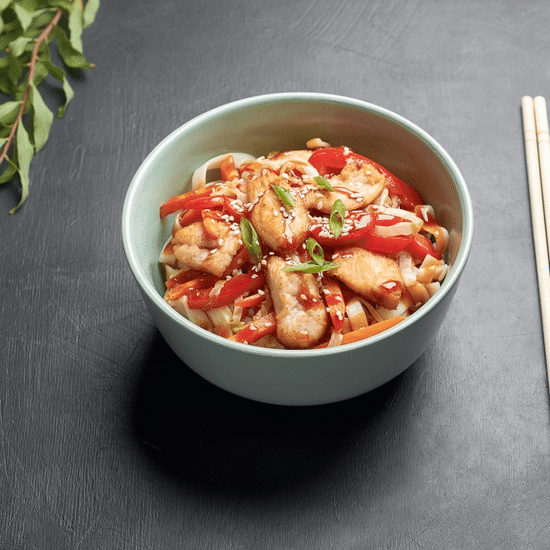 Курица с лапшой