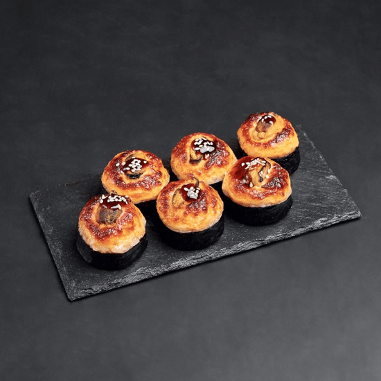 Запеченный премиум с мидиями