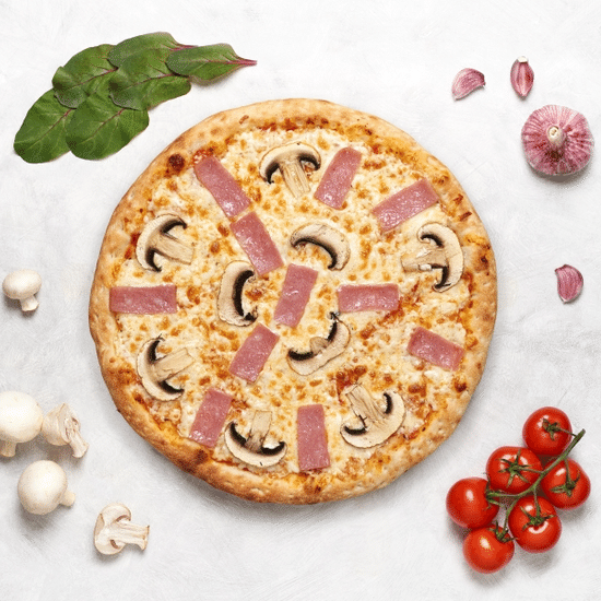 Грибная с ветчиной