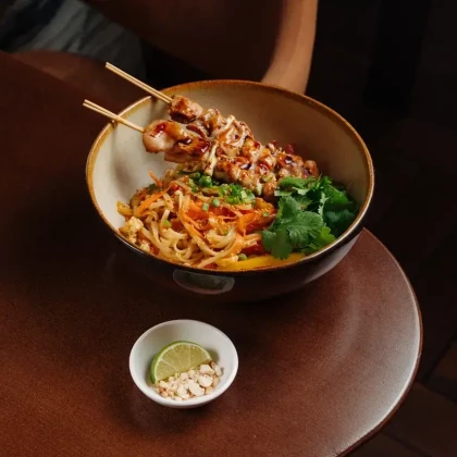 Пад-тай с курицей