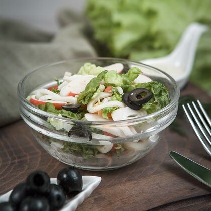 Дост. Салат Дары моря 150 гр