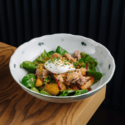 Салат с тунцом