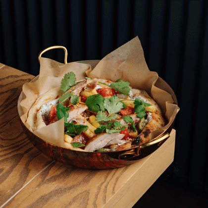 Гирос с цыпленком на гриле