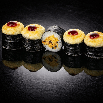 Ролл запеченный с мидиями п.