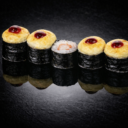 Ролл запеченный с креветкой п.